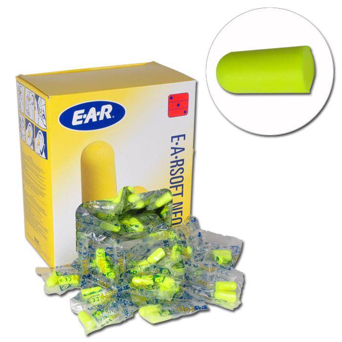 "EARSOFT" Gehörschutzstöpsel - EN 352-2 - Box mit 250 Paar