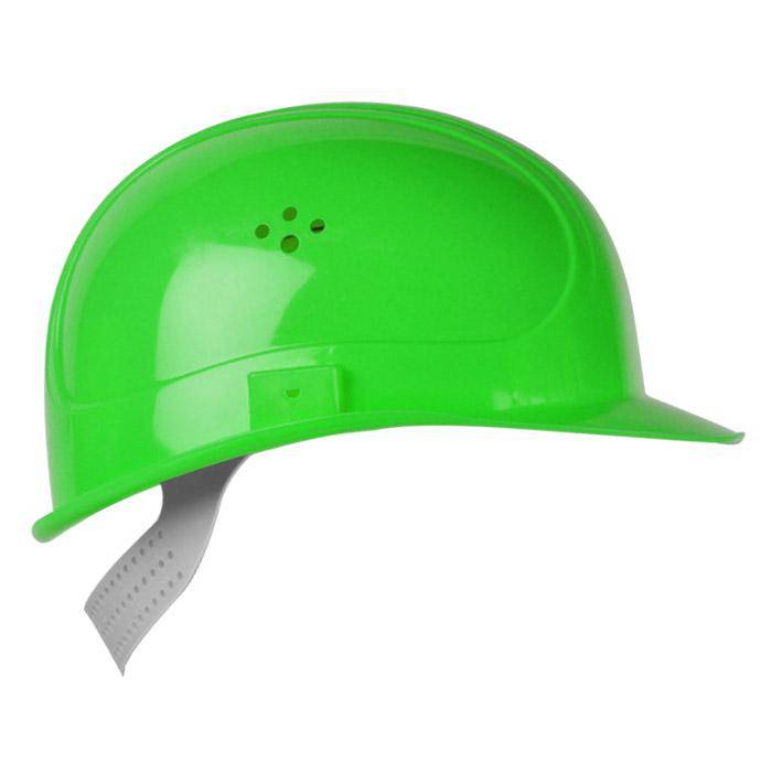 Schutz-Helm - 51-64 cm - apfelgrün - Polyethylen - "INAP Master 6" - DIN EN 397 - seitliche Slots für Gehörschützer