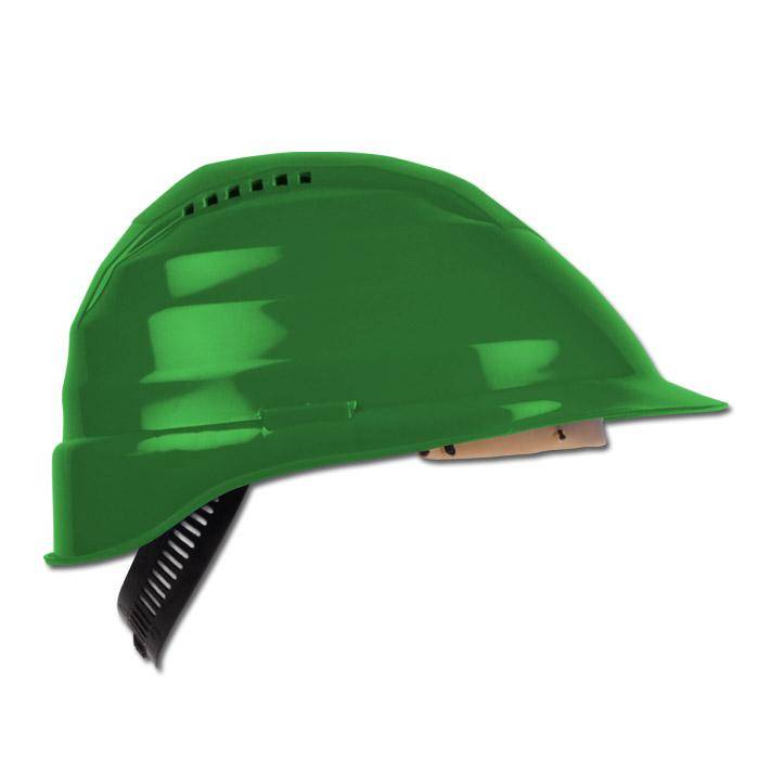 Schutzhelm ROCKMAN C6 - Kopfweite 53-62 cm - grün - Polyethylen - EN 397