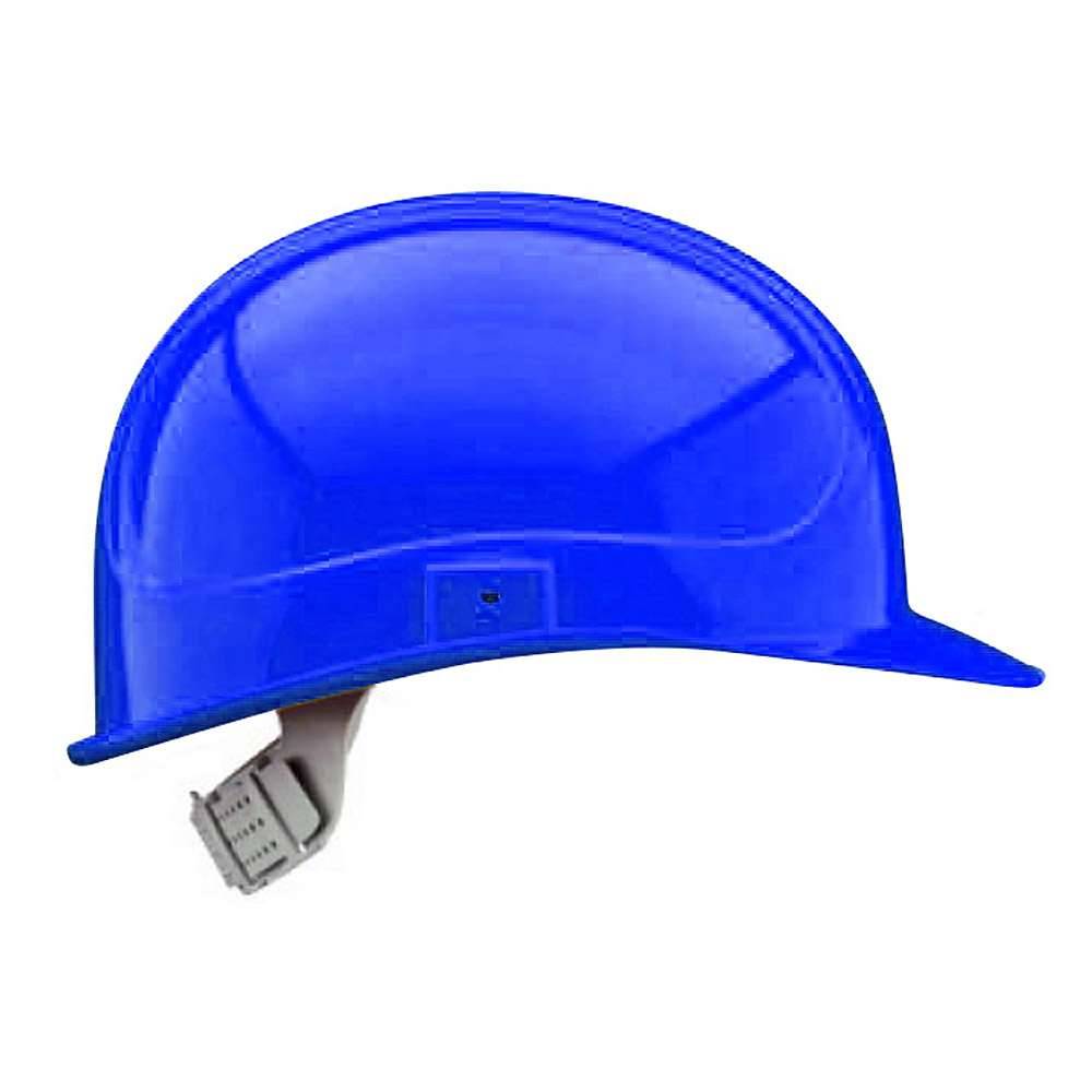 Schutz-Helm - Größeneinstellung 51-64 cm - signalblau - "Elektrikerhelm-K-90/6" - 6-Punkt-Kunststoff-Innenausstattung - DIN EN 50365 und 397