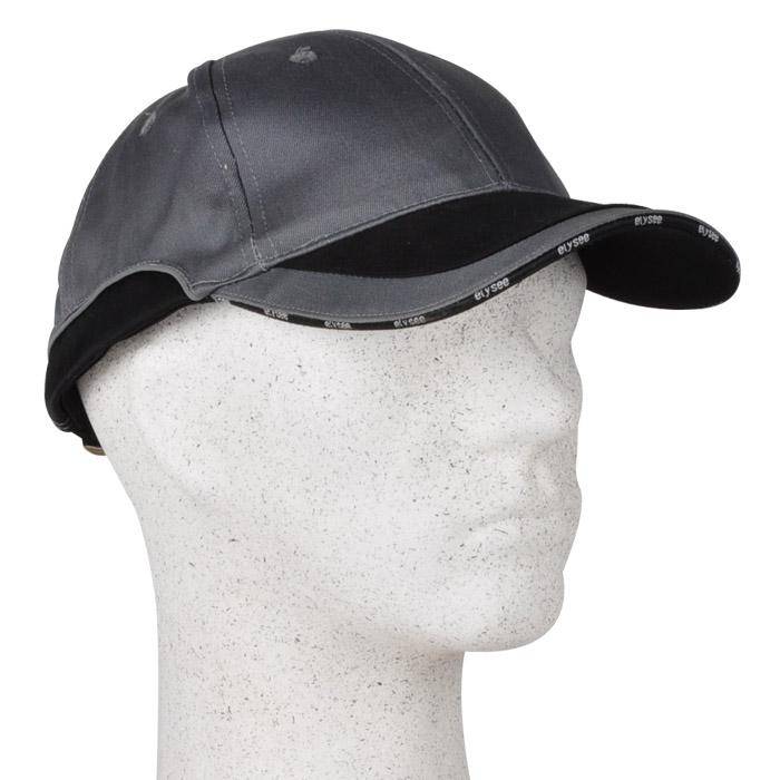 Cap "JOHN" - 35/65% MG - grau/schwarz