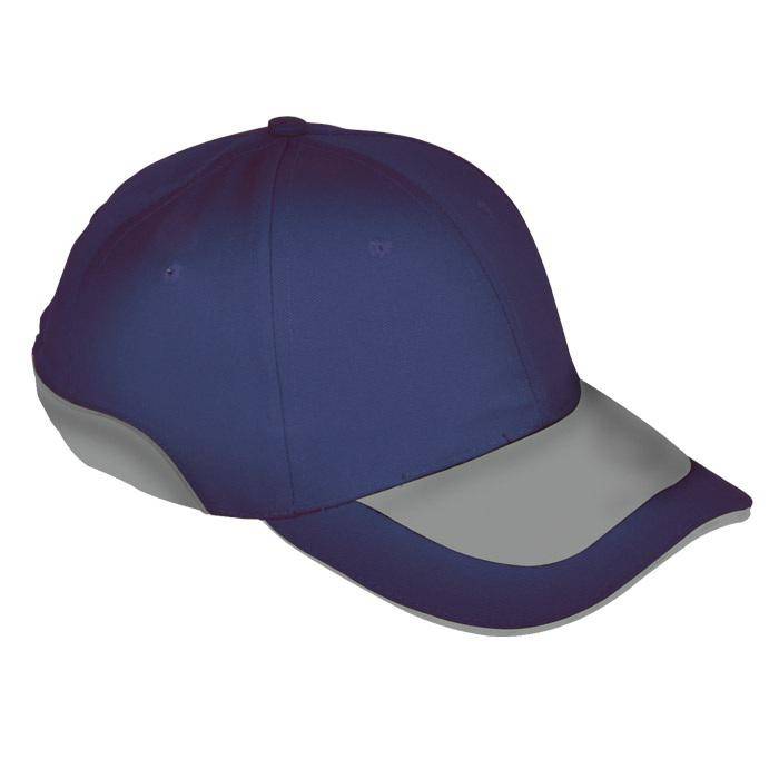 Anstoß-Kappe "GREG" ELYSEE - Kopfweite 53-59 cm - dunkelblau - 65% PL, 35% BW/ Schale PP - EN 812