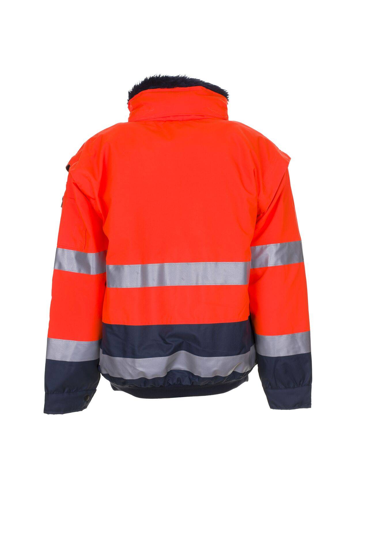 Warnschutz Comfortjacke orange/marine Größe XXXL