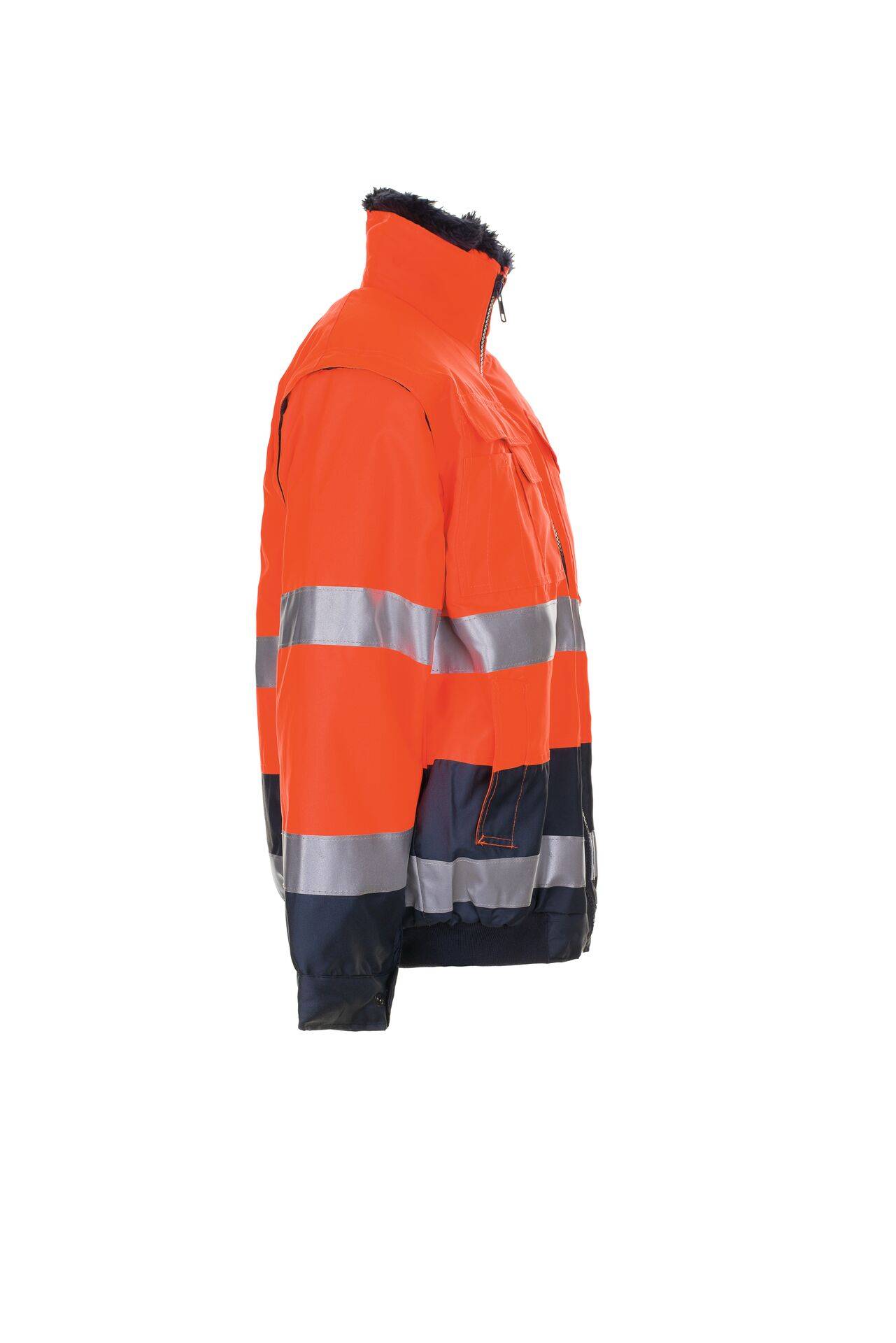 Warnschutz Comfortjacke orange/marine Größe XXXL