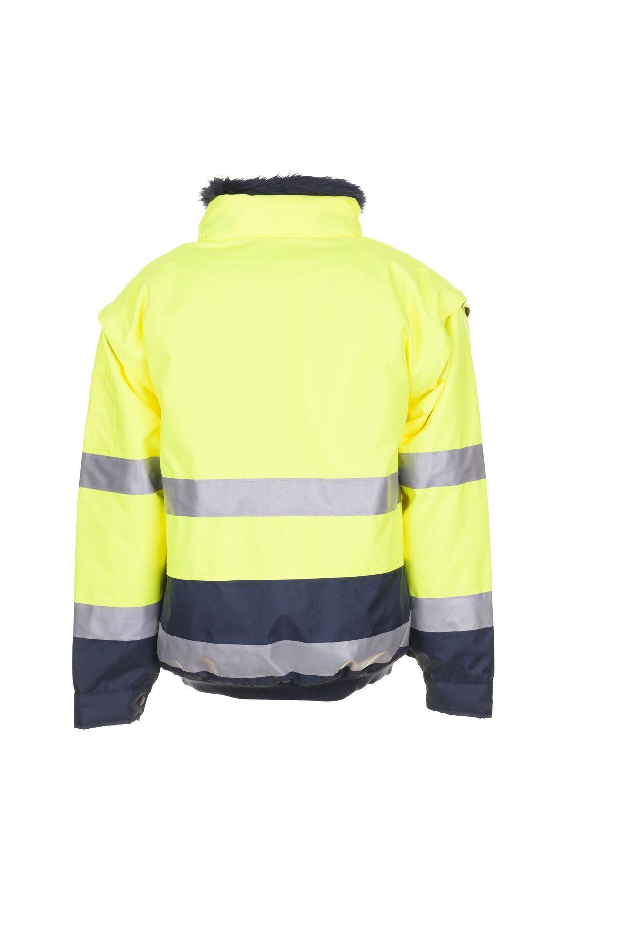Warnschutz Comfortjacke gelb/marine Größe 4XL