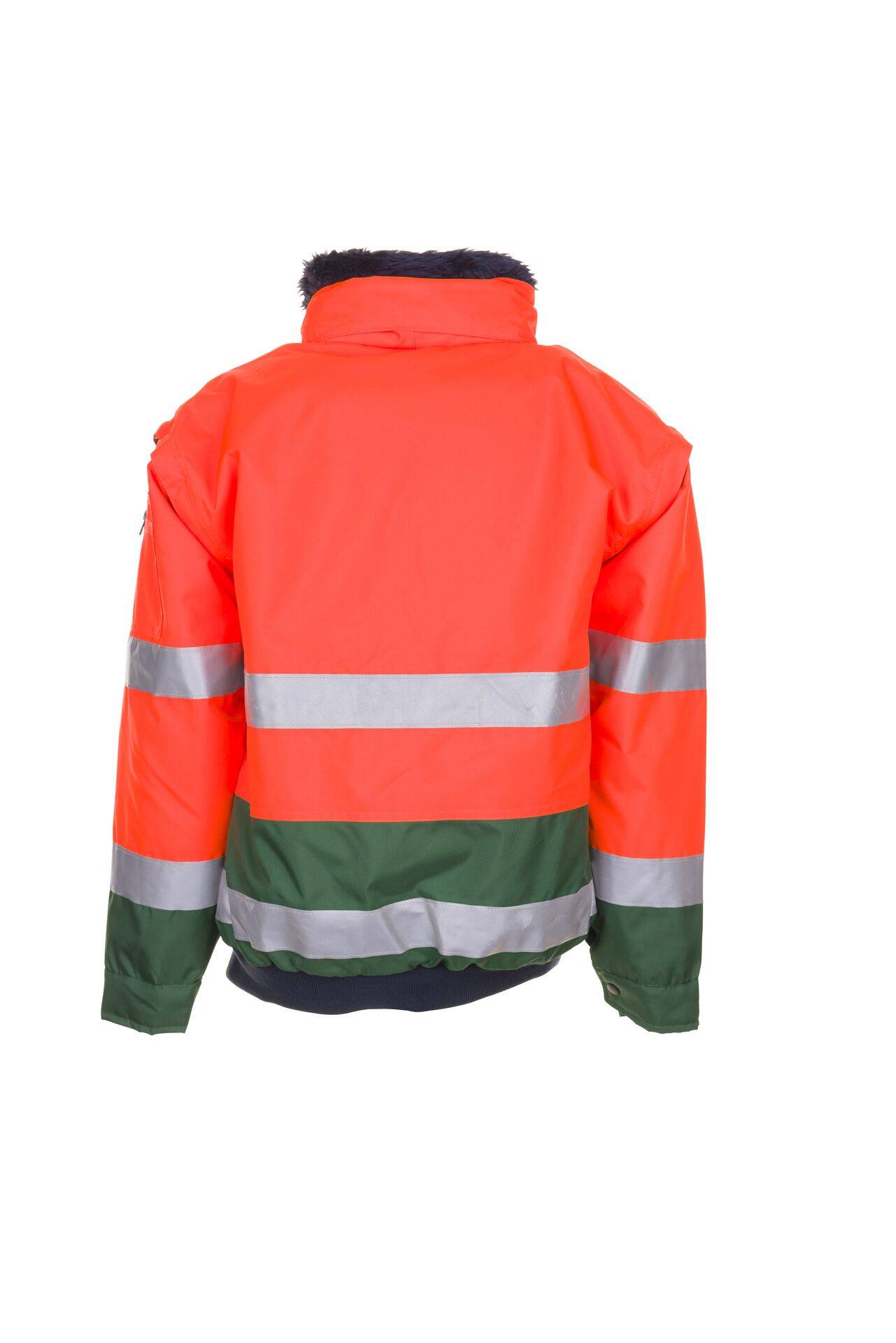 Warnschutz Comfortjacke orange/grün Größe S