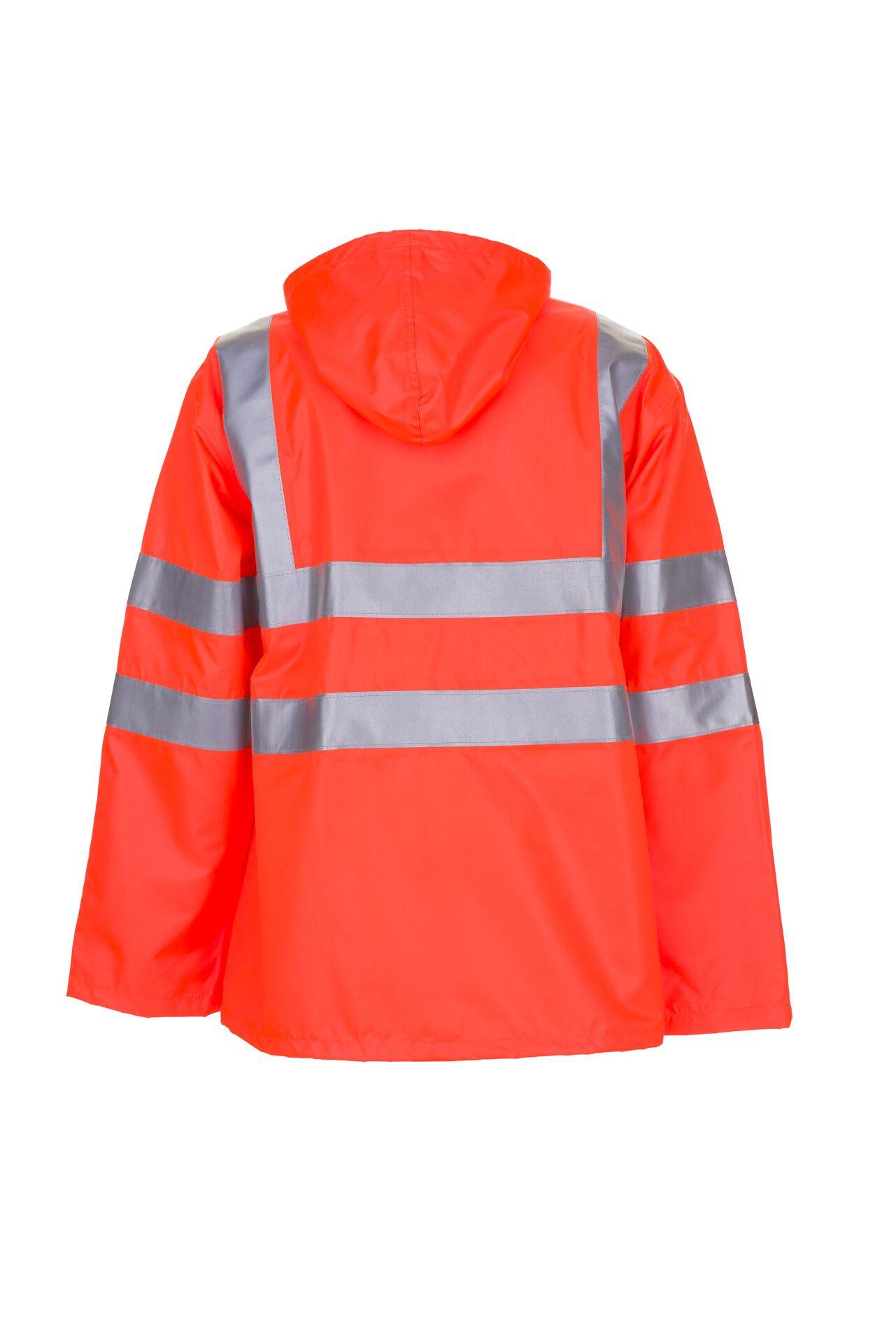 Warnschutz Regenjacke uni orange Größe XL
