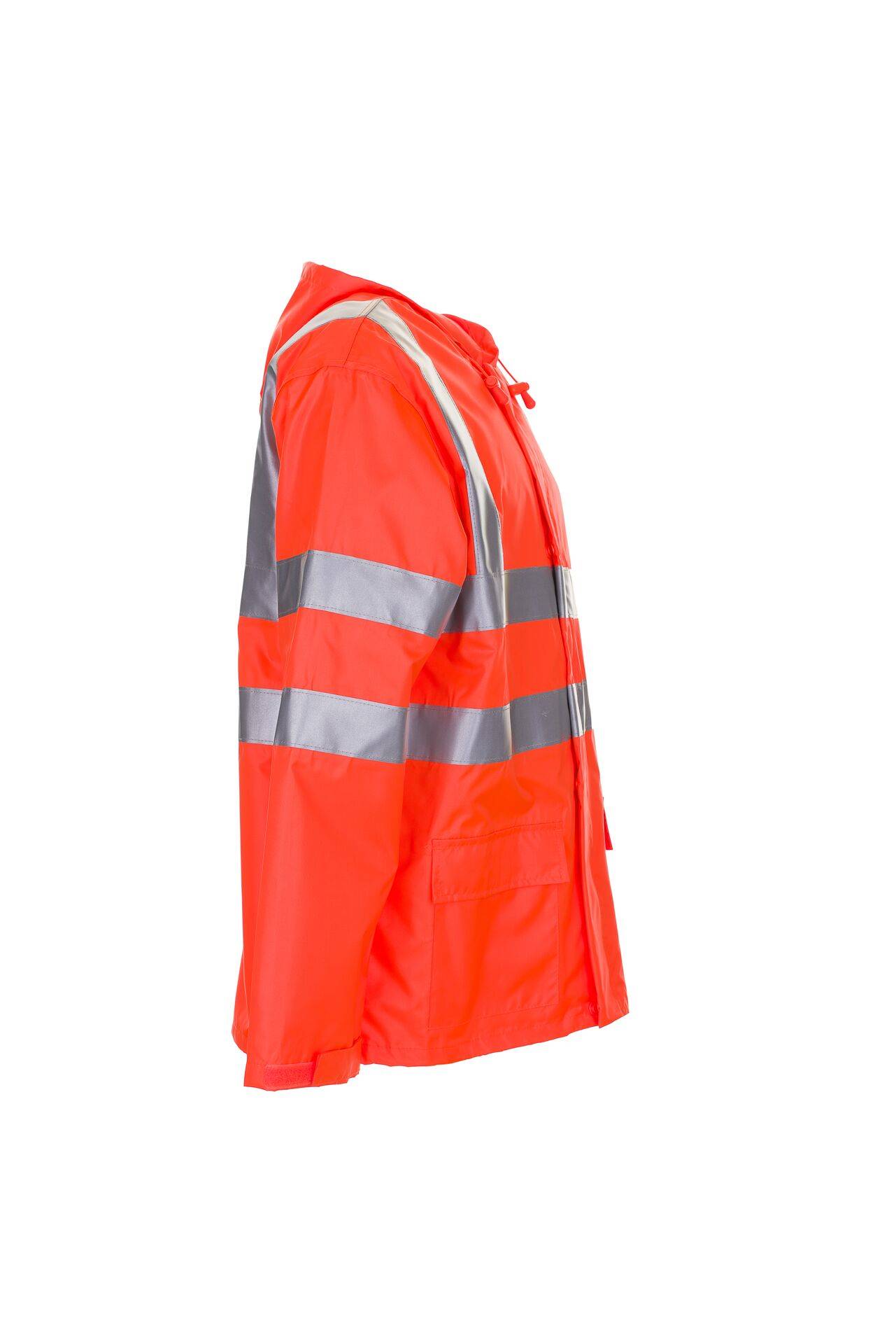Warnschutz Regenjacke uni orange Größe XXL