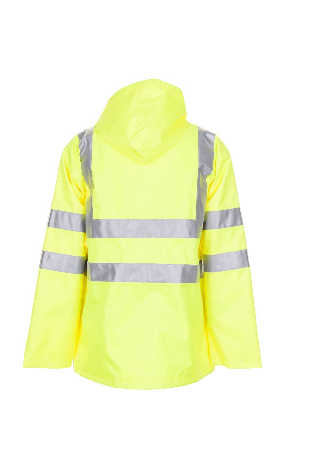 Warnschutz Regenjacke uni gelb Größe XXXL