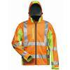 Softshelljacke "Hoss" - Farbe orange/gelb - Größe L