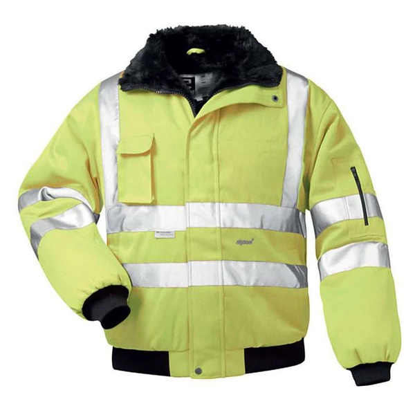 Warnschutz Pilotjacke "Friedrich" - Gr. S - fluoreszierend gelb - EN ISO 20471 Klasse 3 - wasser-, öl- und schmutzabweisend Warnschutz Pilotjacke "Friedrich" - Gr. S - fluoreszierend gelb - EN ISO 20471 Klasse 3 - wasser-, öl- und schmutzabweisend