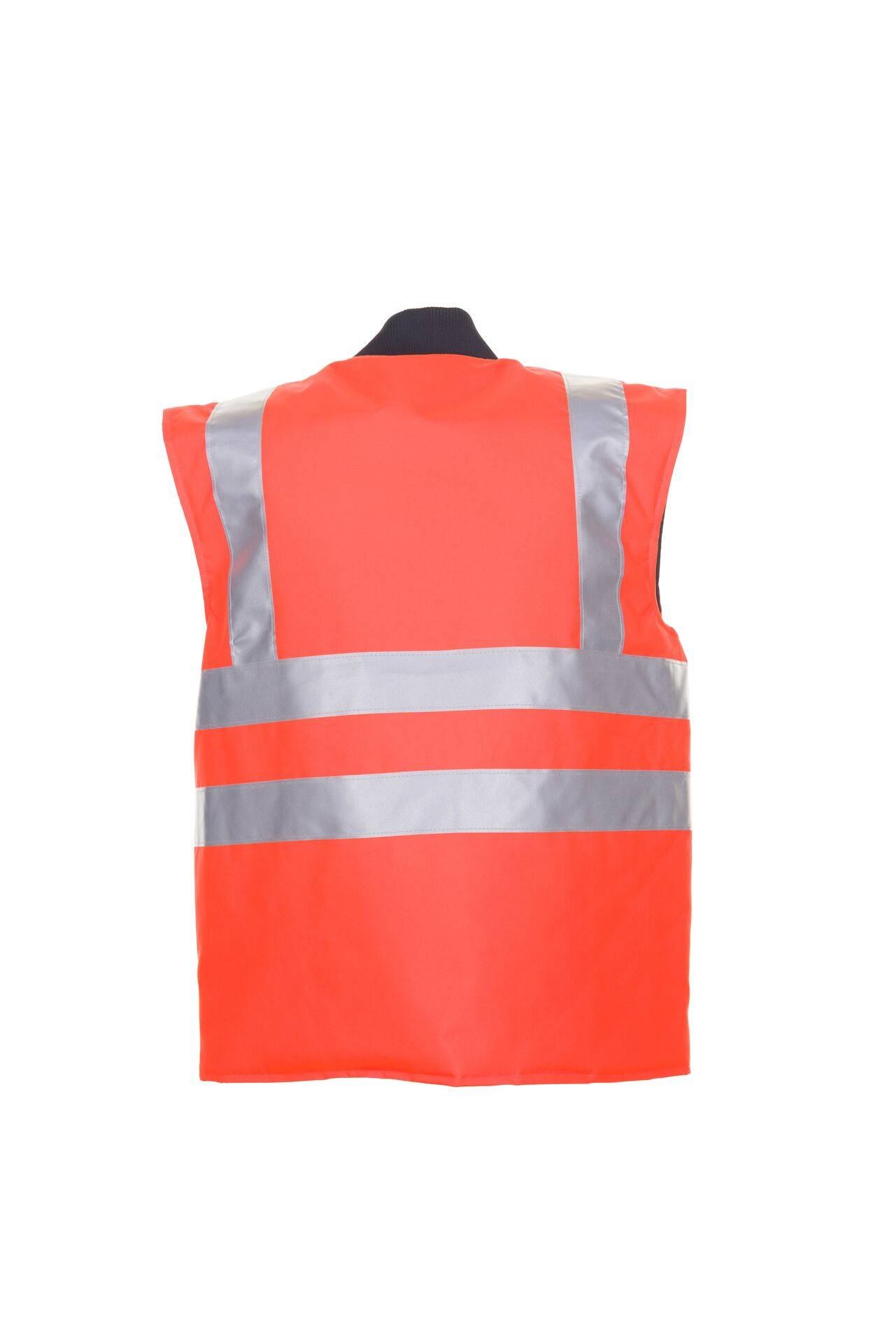 Warnschutz Winterweste uni orange Größe 4XL