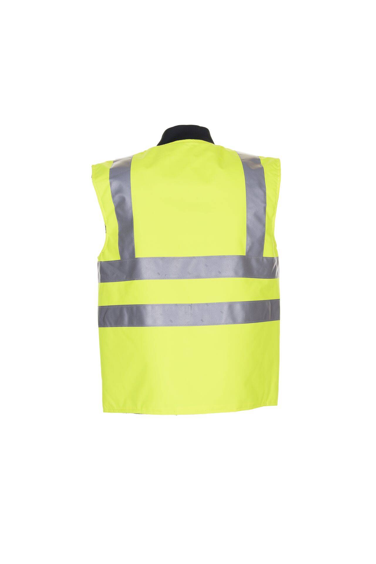 Warnschutz Winterweste uni gelb Größe 4XL