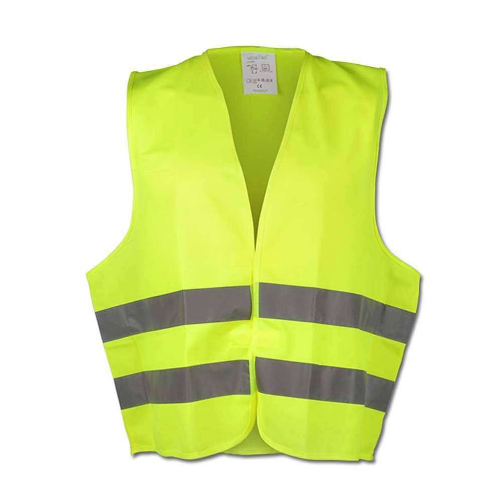 Warnschutzweste - Gr. universal - gelb - EN ISO 20471/2 - 100% PES - Klettverschluss - einzeln verpackt - "Harald"