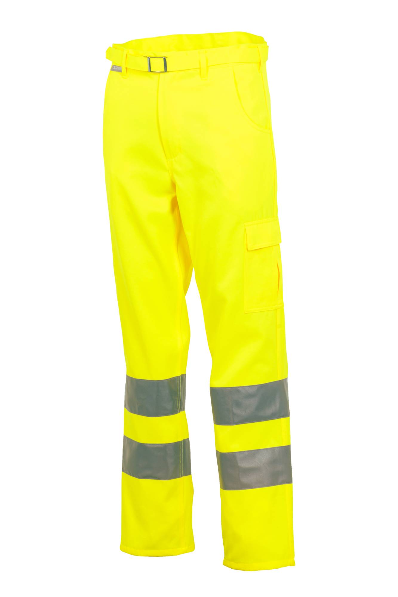 Planam Warnschutz Bundhose uni gelb 52 2012052