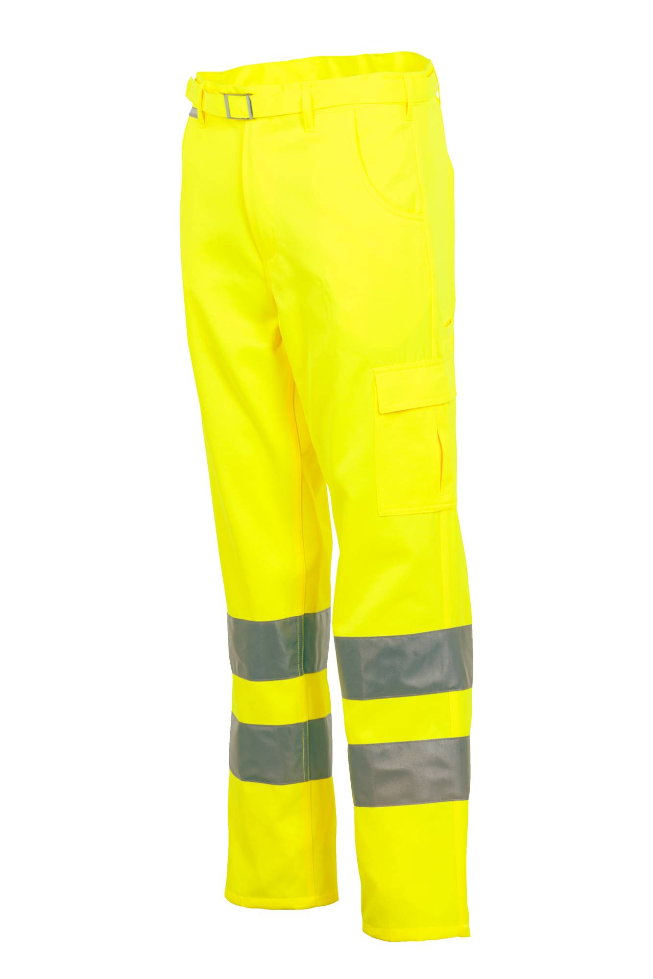 Planam Warnschutz Bundhose uni gelb 52 2012052
