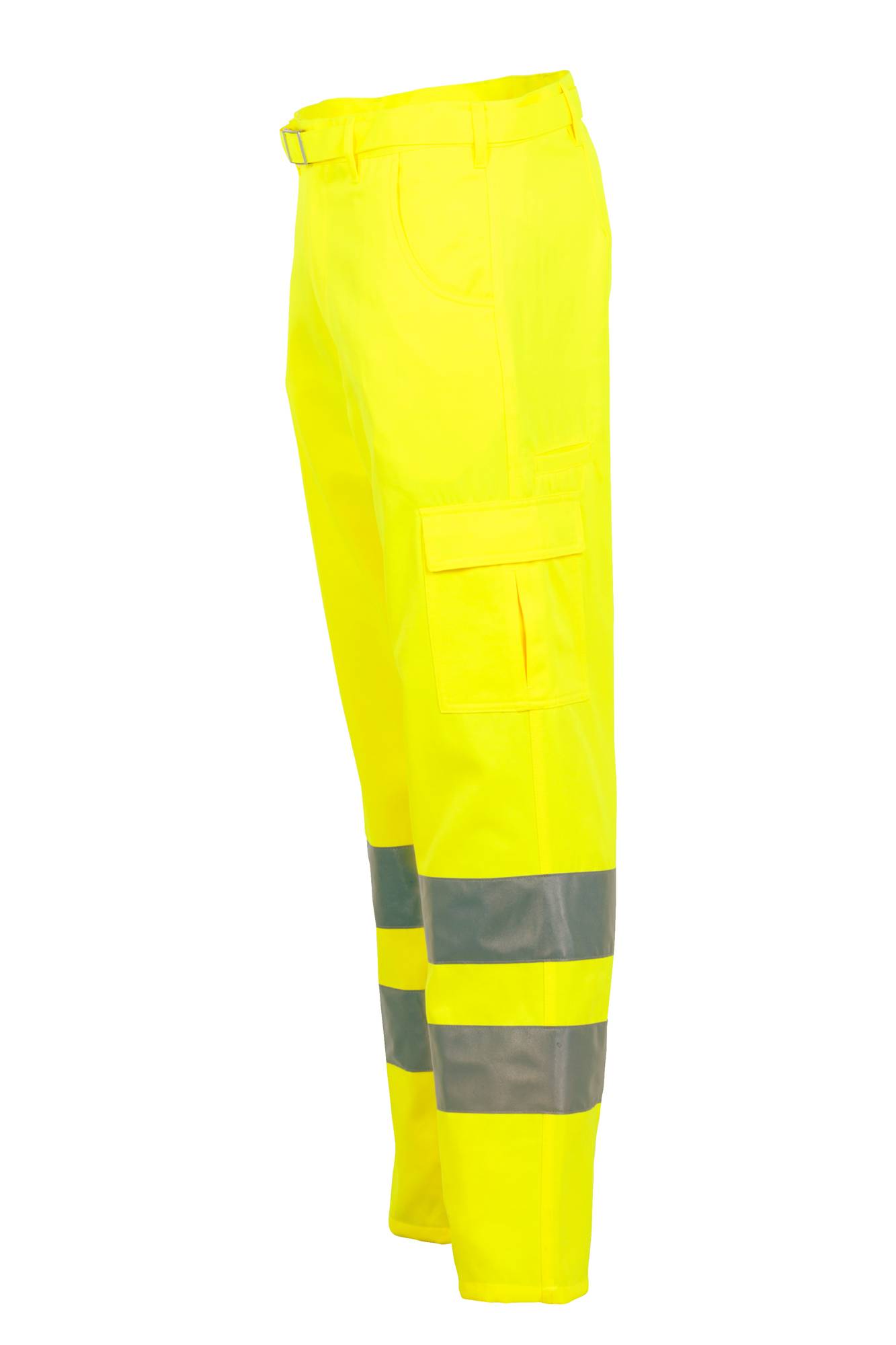 Planam Warnschutz Bundhose uni gelb 52 2012052