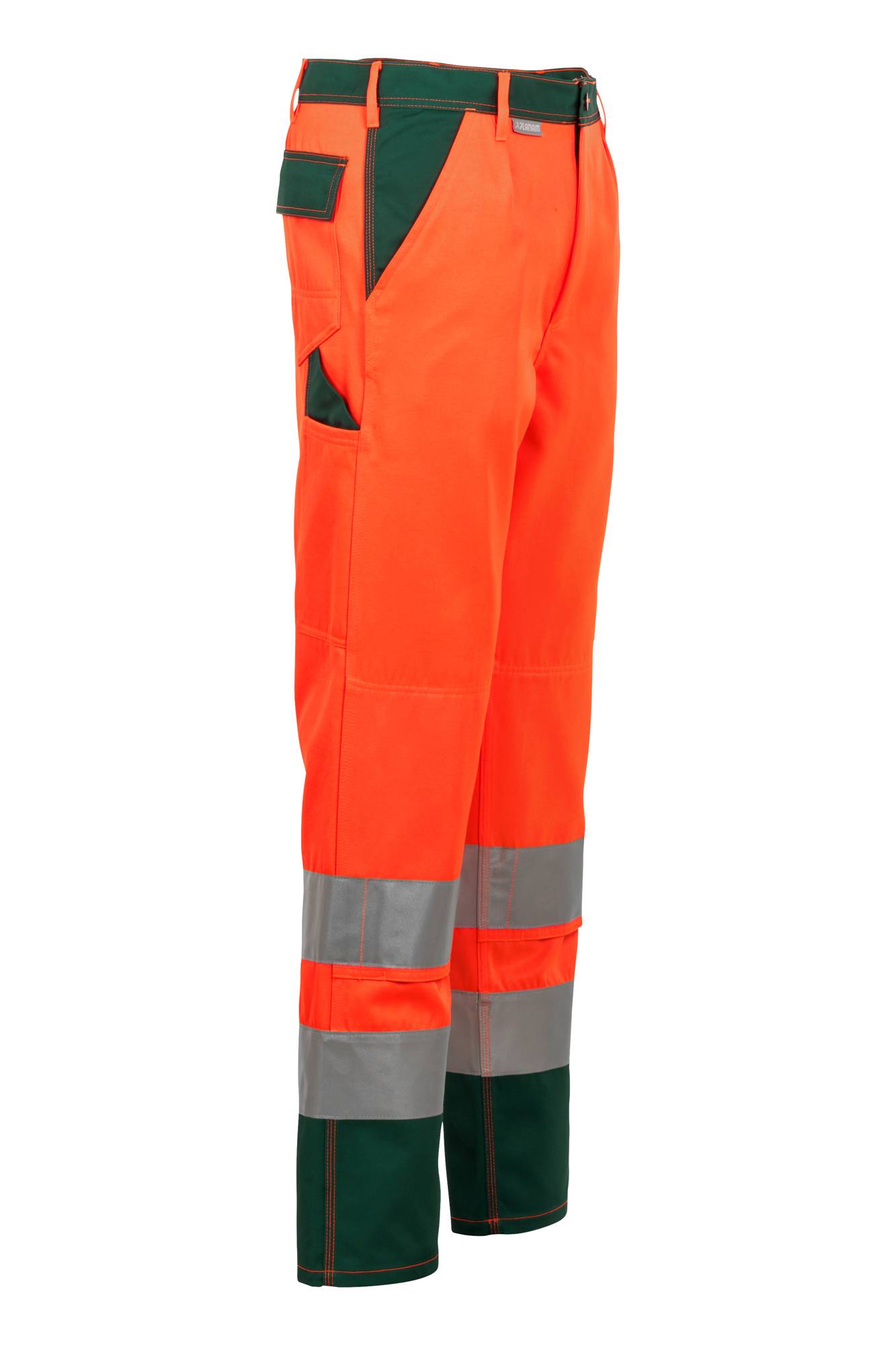 Planam Warnschutz Bundhose orange/grün 90 2018090