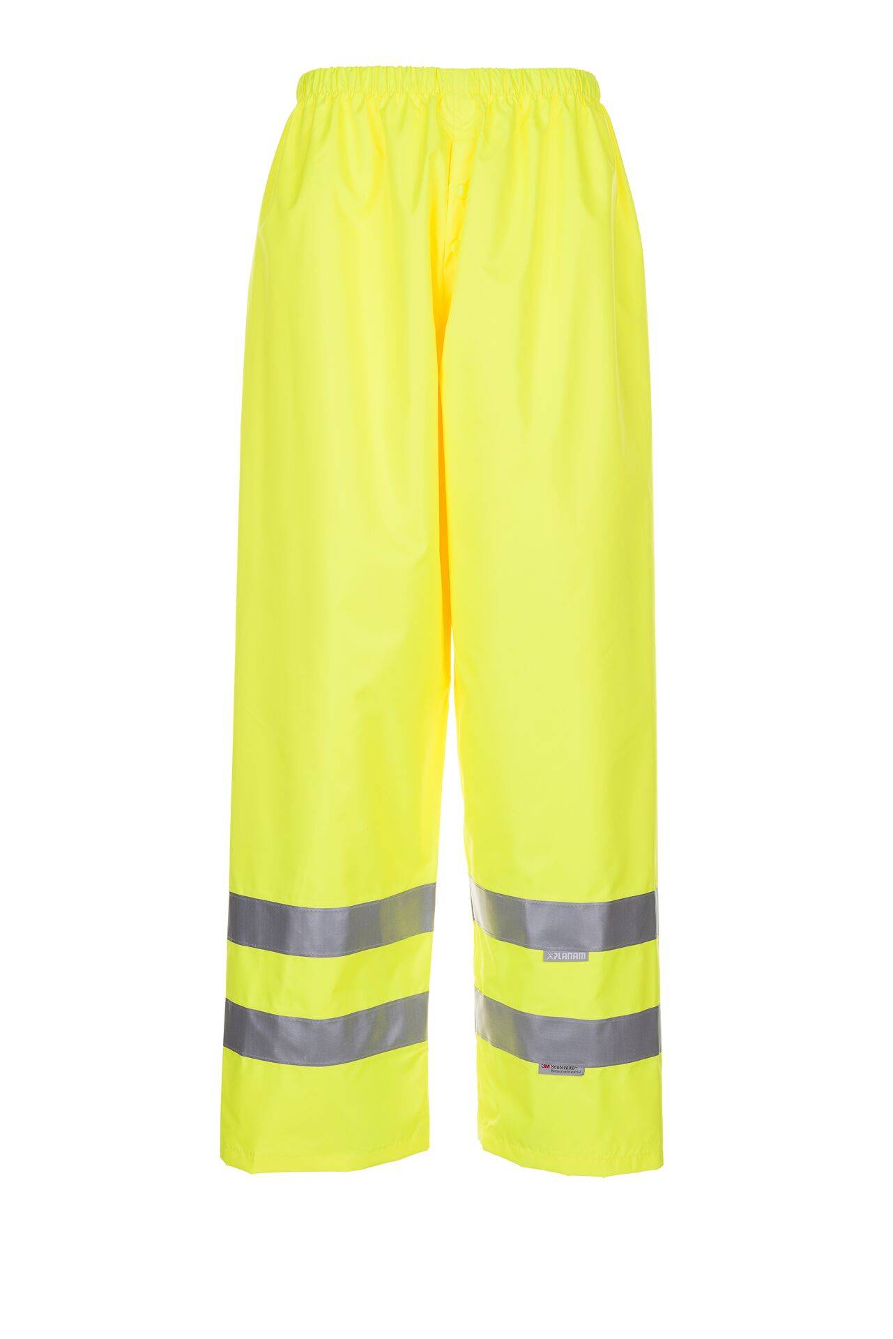 Warnschutz Regenhose uni gelb Größe XXL