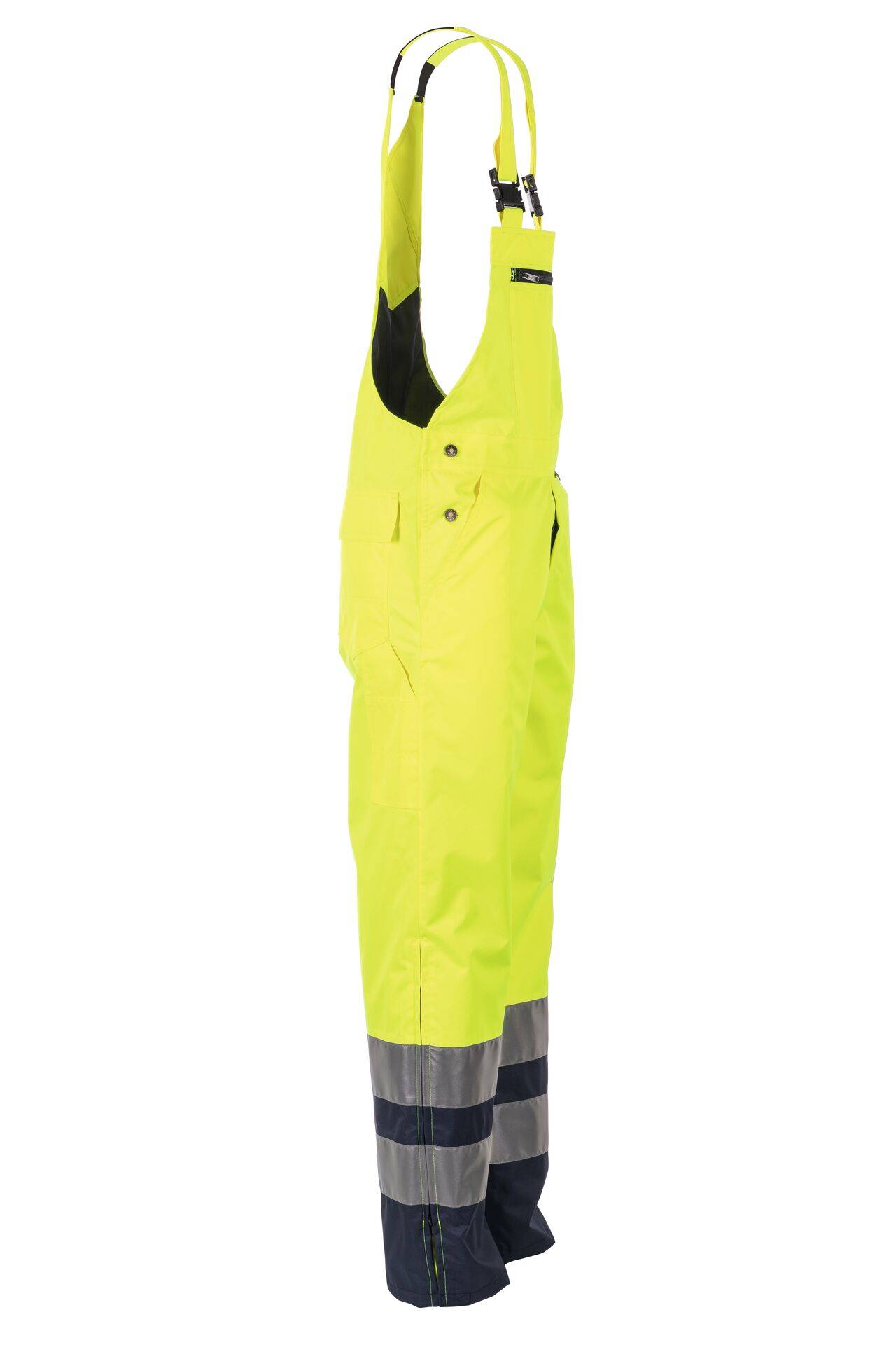Warnschutz Regenlatzhose gelb/marine Größe 4XL
