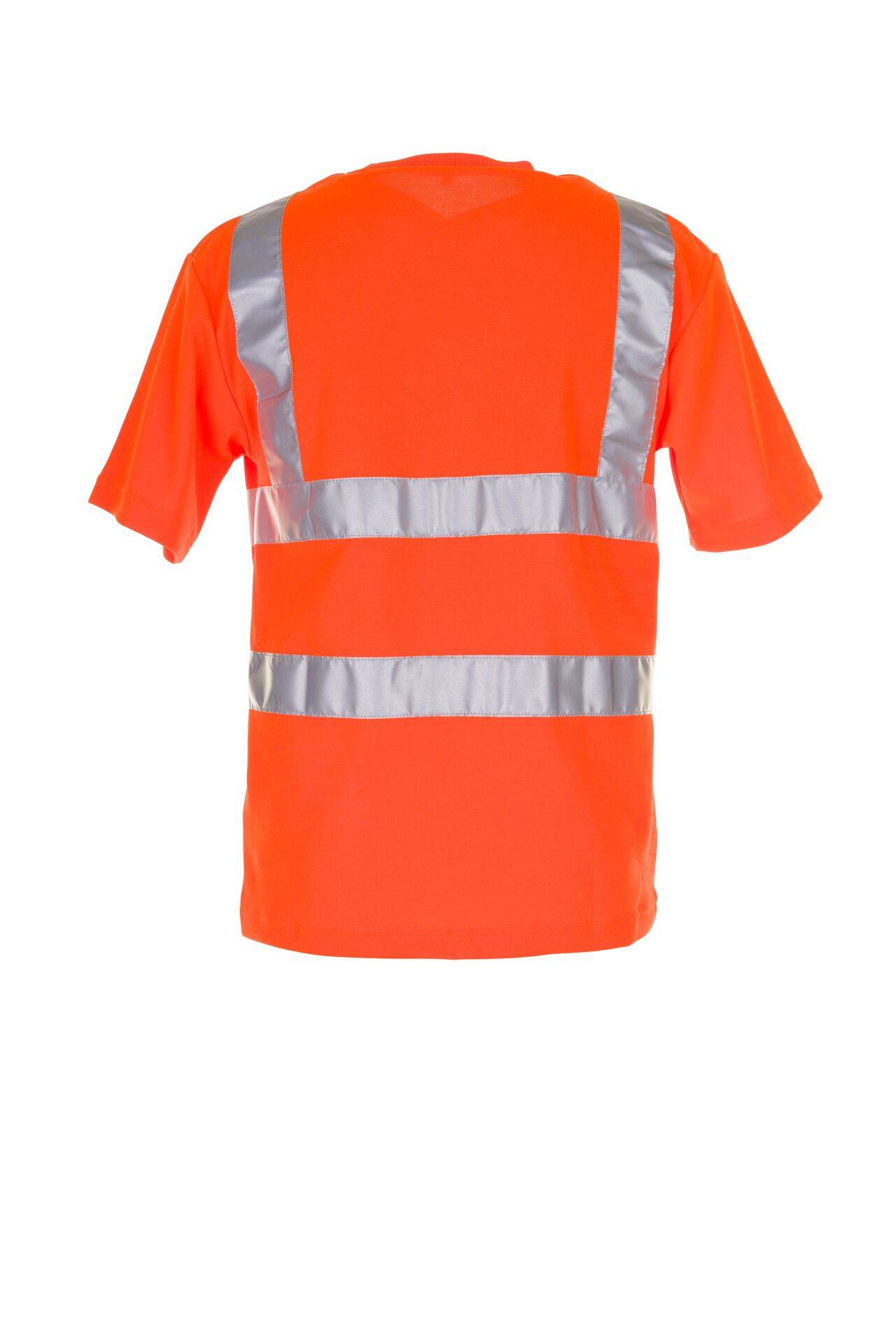 Warnschutz T-Shirt uni orange Größe S
