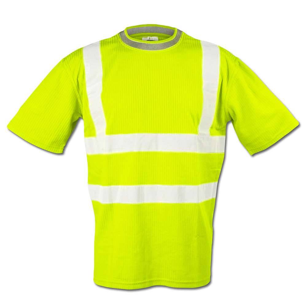 Warnschutzshirt "STEVEN" - Gr. XXXL - fluoreszierend gelb - EN ISO 20471 Klasse 2