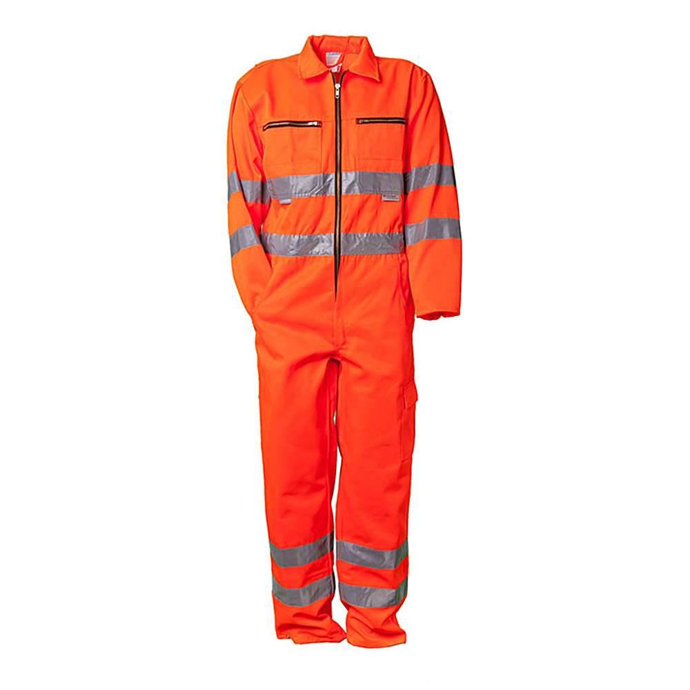 Warnschutz-Rallyekombi - Gr. 24 - orange - EN ISO 20471 Klasse 3