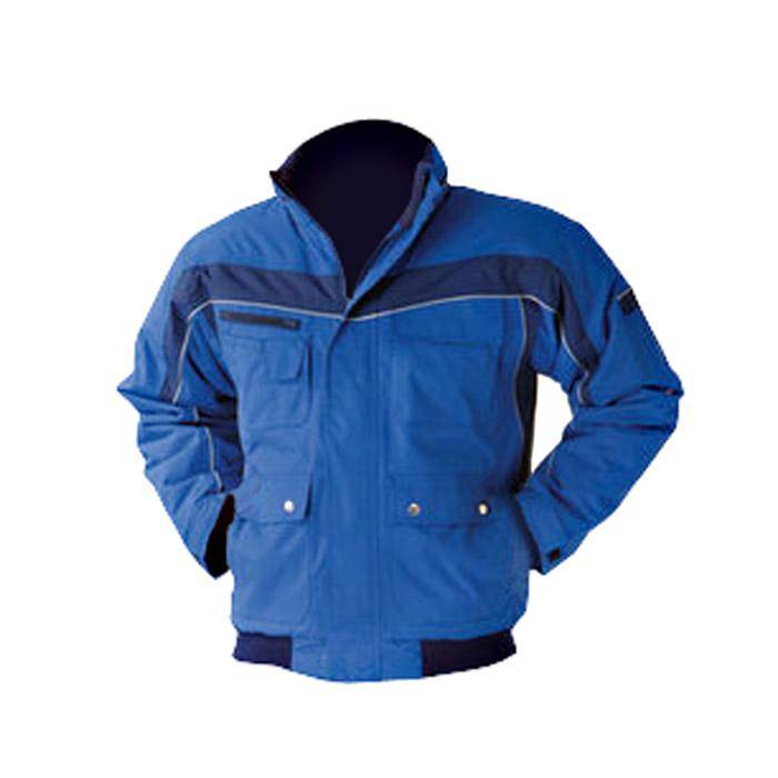 Winter Blouson - Gr. L - kornblau/marine - 100 % PES - wasserdicht - atmungsaktiv - Fleecekragen - Innenfutter gesteppt - "Plaline"
