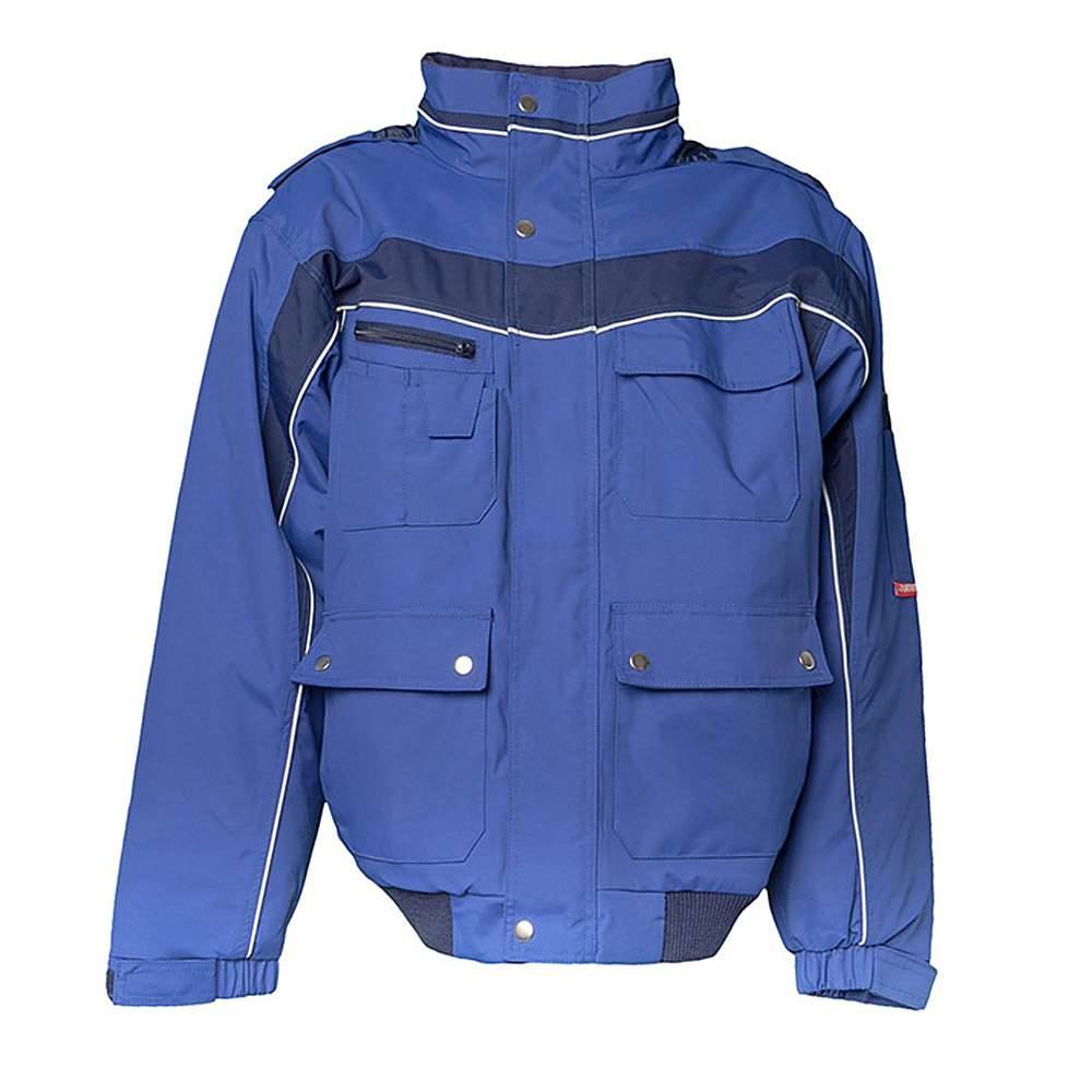 Winter Blouson - Gr. XS - kornblau/marine - 100 % PES - wasserdicht - atmungsaktiv - Fleecekragen - Innenfutter gesteppt - "Plaline"