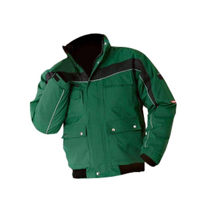 Winter Blouson - Gr. S - grün/schwarz - 100 % PES - wasserdicht - atmungsaktiv - Fleecekragen - Innenfutter gesteppt - "Plaline"