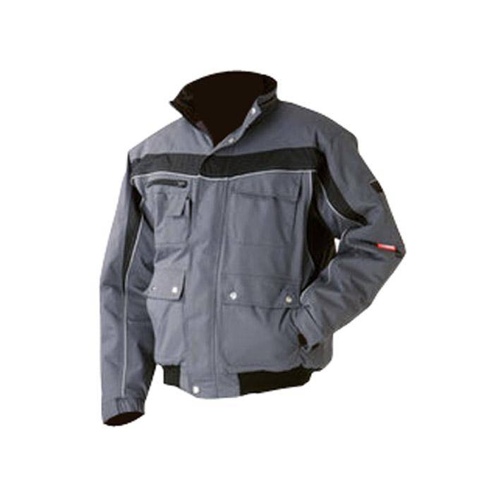 Winter Blouson - Gr. S - schiefer/schwarz - 100 % PES - wasserdicht - atmungsaktiv - Fleecekragen - Innenfutter gesteppt - "Plaline"