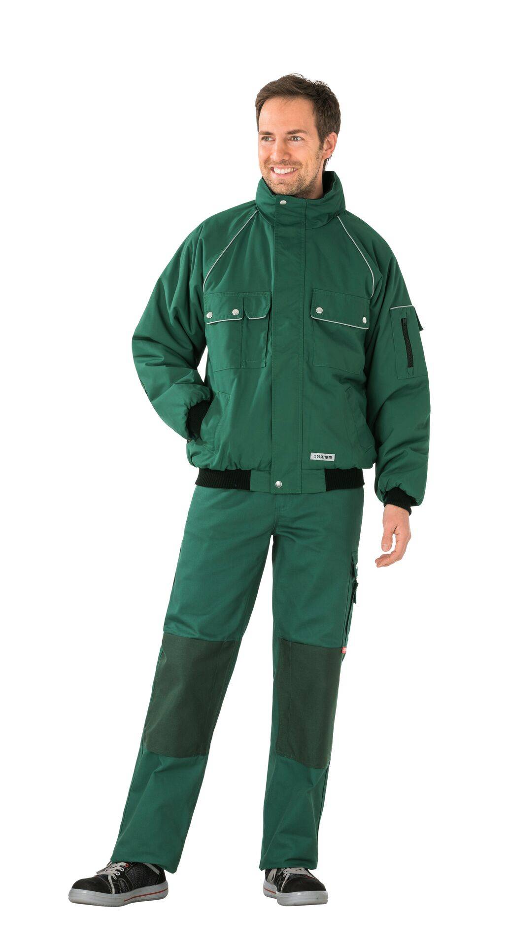 Canvas 320 Winterblouson grün/grün Größe XXXL