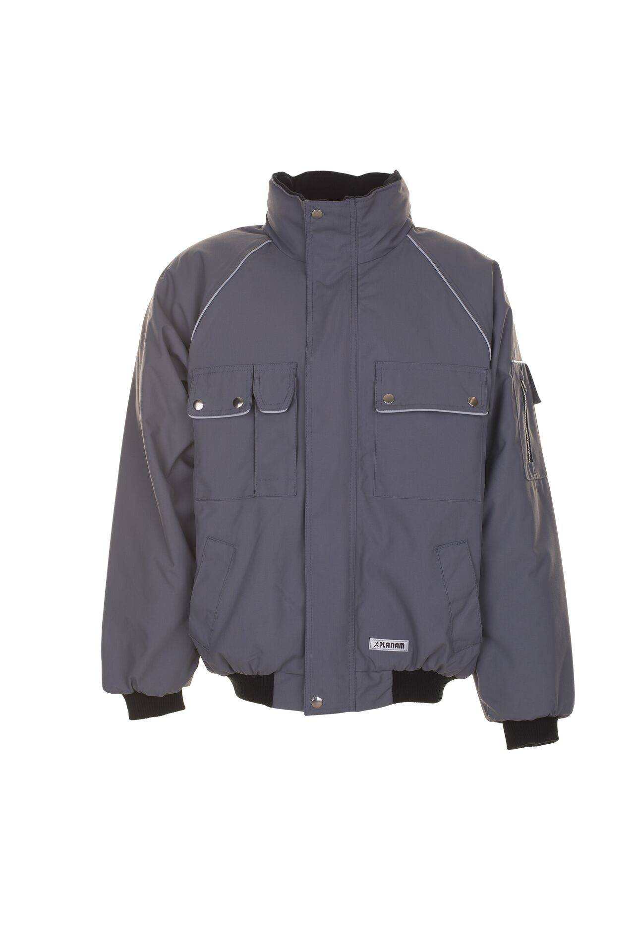 Canvas 320 Winterblouson grau/schwarz Größe XL