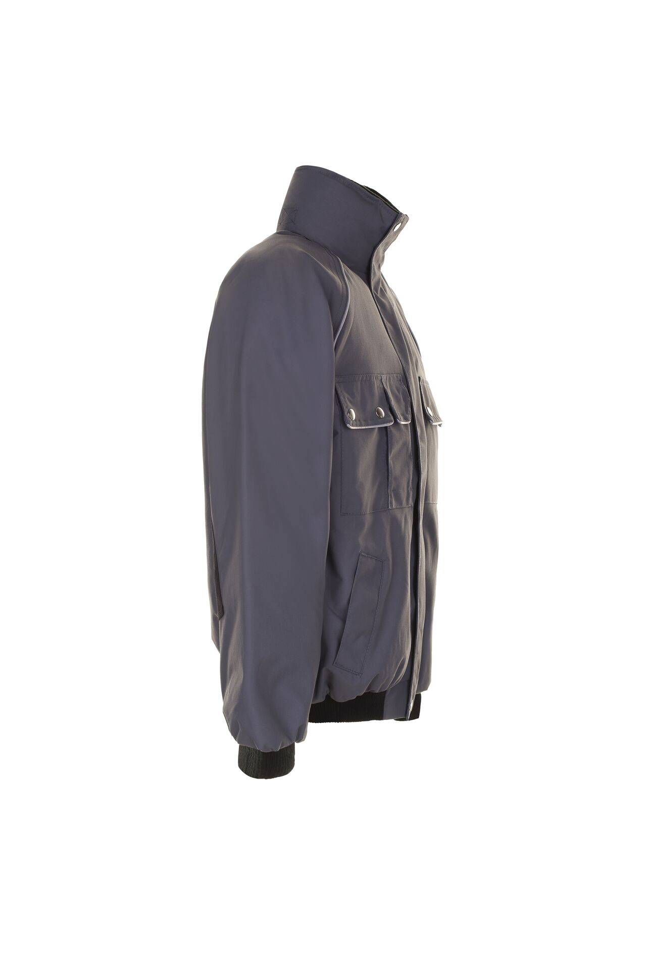 Canvas 320 Winterblouson grau/schwarz Größe XXL