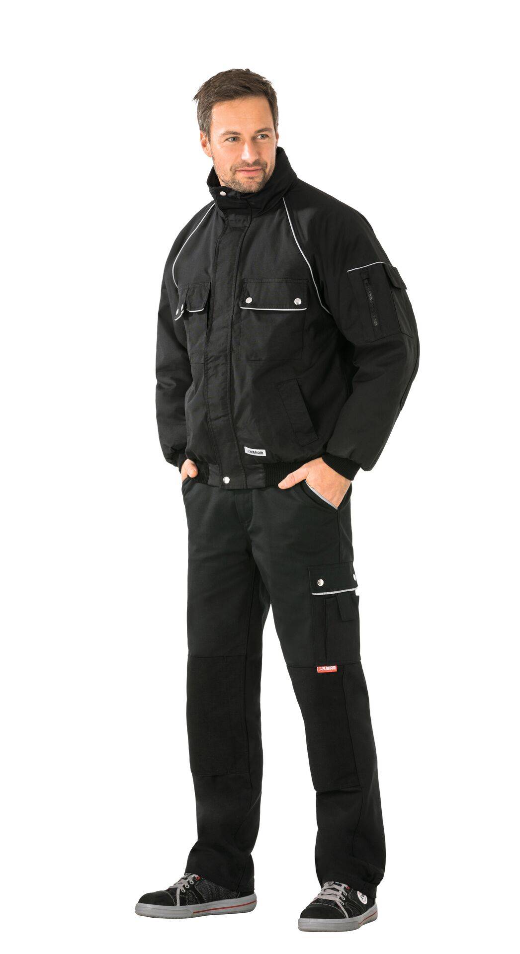 Canvas 320 Winterblouson schwarz/schwarz Größe S