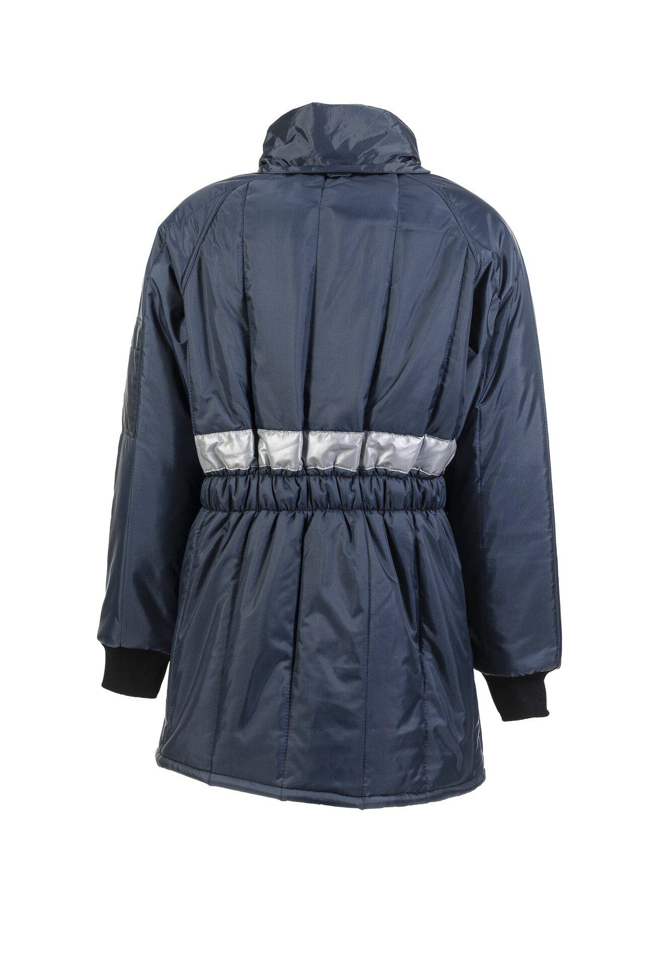 Kühl-/Gefrierhaus Gefrierhaus Parka marine, Innenfutter kornblau Größe XXL