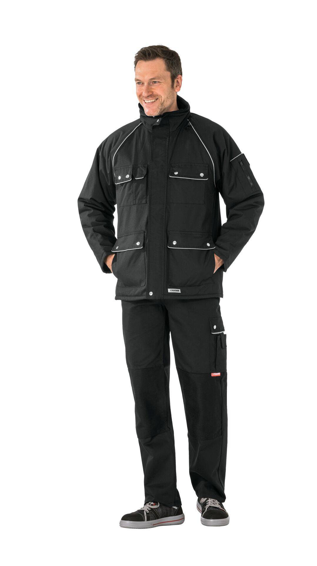 Canvas 320 Winterparka schwarz/schwarz Größe 4XL