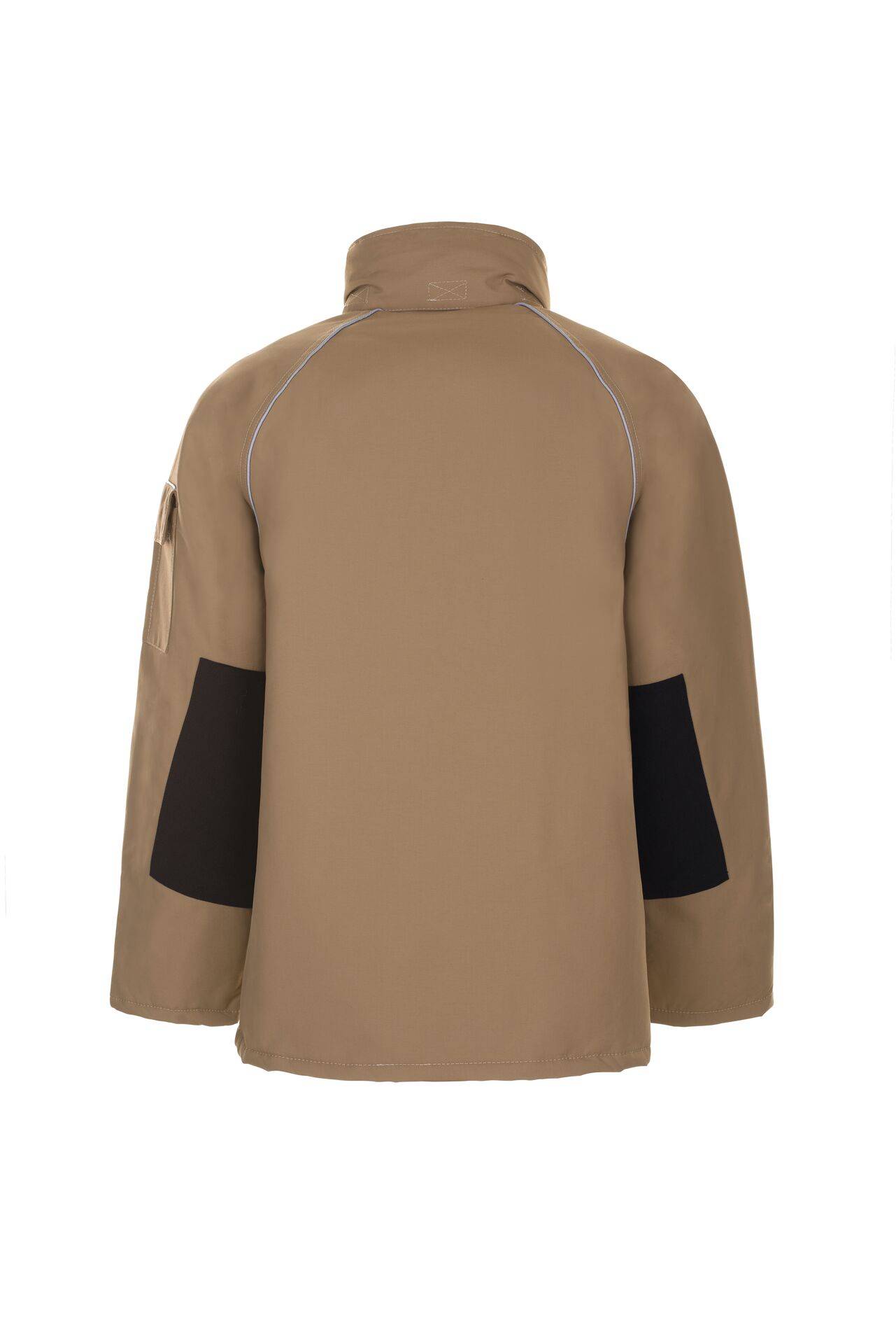 Canvas 320 Winterparka khaki/schwarz Größe M