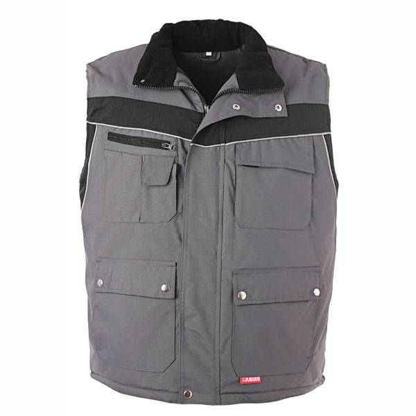Planam Plaline Winterweste schiefer/schwarz S 2586044