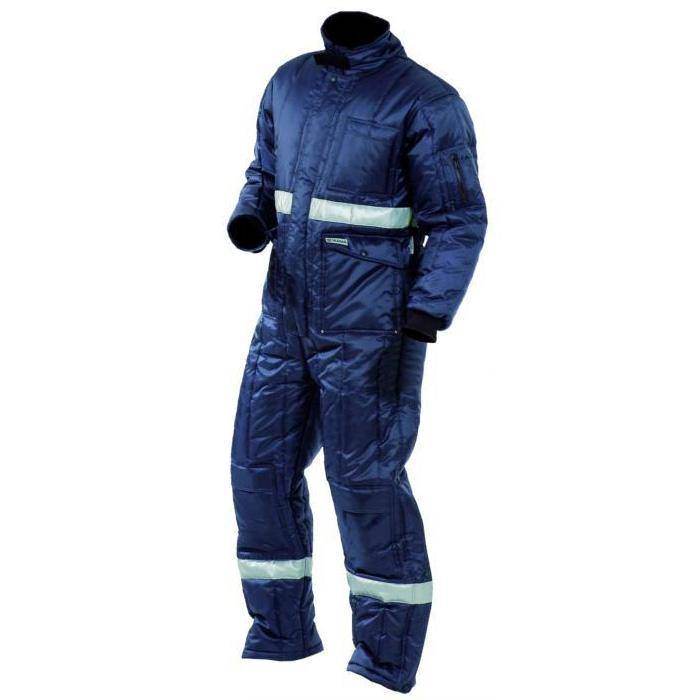 Overall - Gr. S - marine/kornblau - 100% Nylon Oxford - durchgehender Frontverschluss - Einsatz in Gefrierhäuser oder in sehr kalten Bereichen
