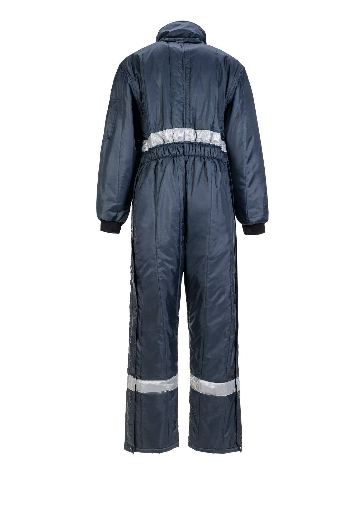 Kühl-/Gefrierhaus Gefrierhaus Overall marine, Innenfutter kornblau Größe XL