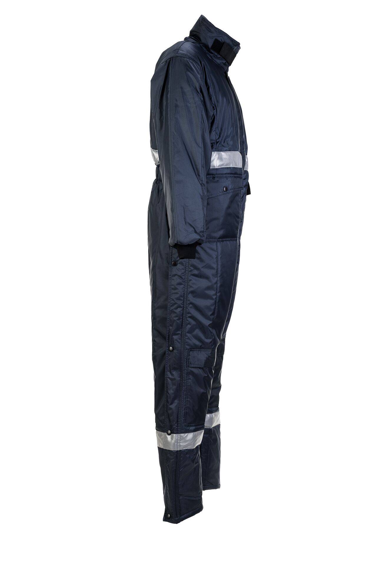 Kühl-/Gefrierhaus Gefrierhaus Overall marine, Innenfutter kornblau Größe XXL