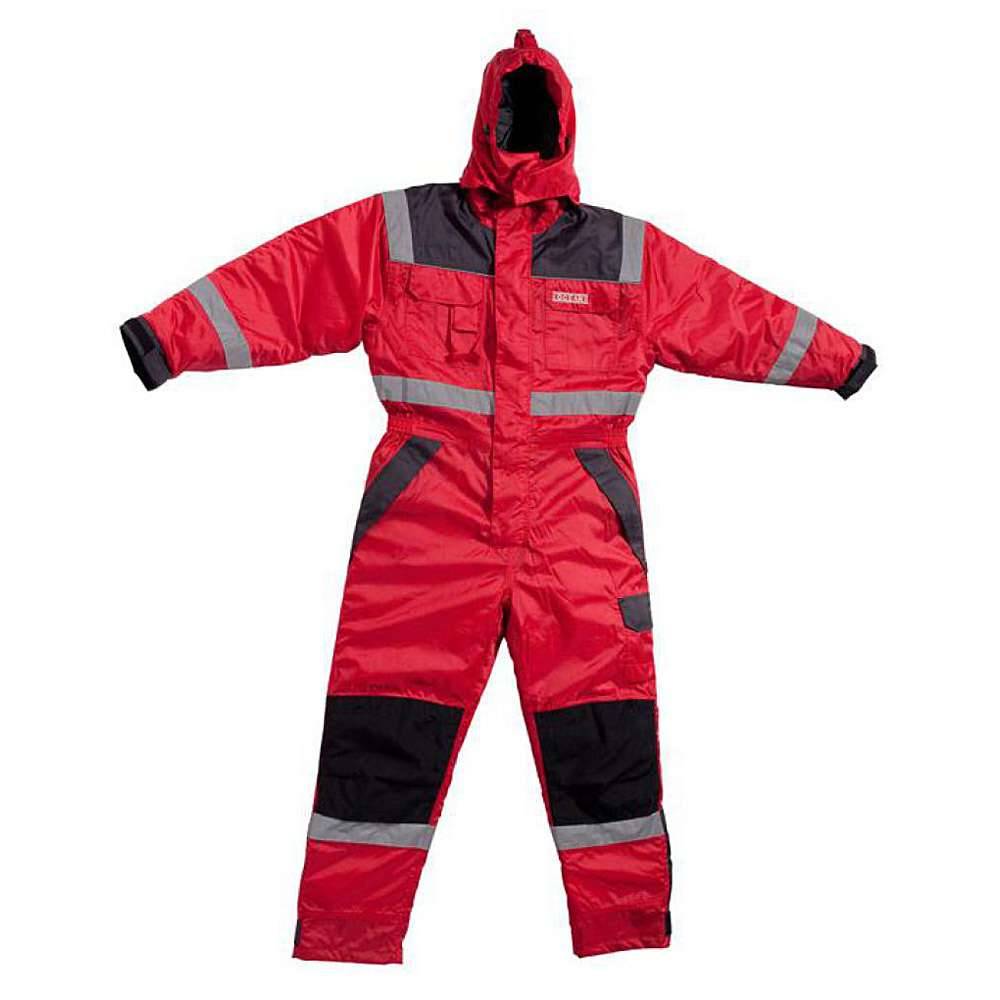 Thermo Overall - Ocean - atmungsaktiv - mit Reflexstreifen - Grße 3XL - Rot