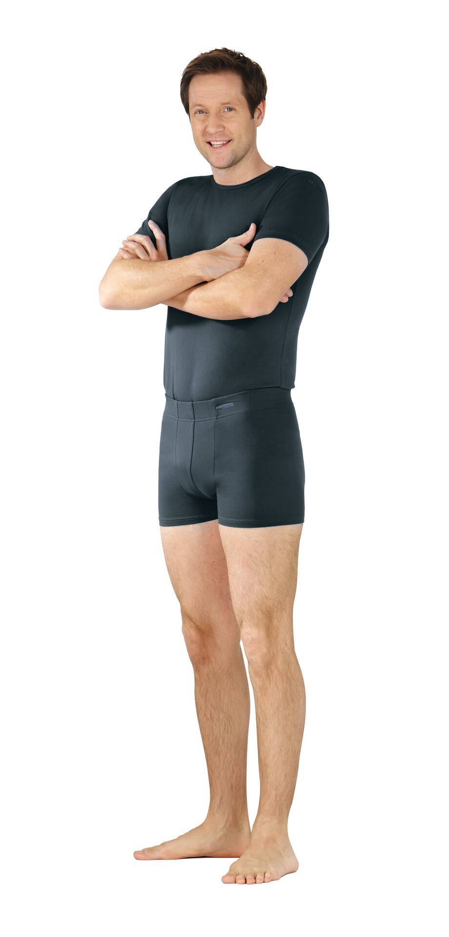 Funktionsunterwäsche Shorts 190 g/m² grau Größe S