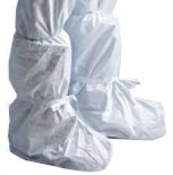 Einmal-Stiefel - universal - grau - TYCHEM - rutschhemmende Sohle - VE 25 Stk. - Preis per VE