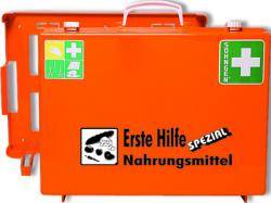 Erste-Hilfe-Koffer - 400 x 300 x 150 mm - ABS-Kunststoff - "Nahrungsmittel" - Füllung nach DIN 13157