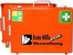 Erste-Hilfe-Koffer - 400 x 300 x 150 mm - ABS-Kunststoff - "Verwaltung" - Füllung nach DIN 13157