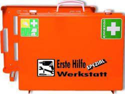 Erste-Hilfe-Koffer - 400 x 300 x 150 mm - ABS-Kunststoff - "Werkstatt" - Füllung nach DIN 13157