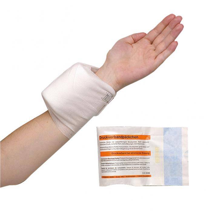 Spezial-Druckverbandpäckchen