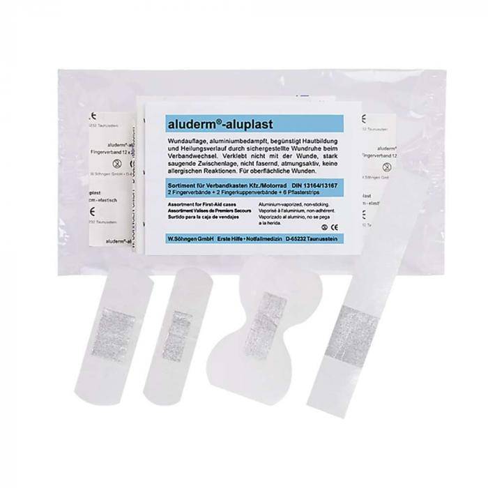 aluderm®-aluplast Verbandkasten-Set - DIN 13164/13167 - verschiedene Größen